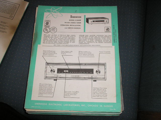 S-3000 V Tuner  Operation,Installation and Service Manual for 
Serial no. 334926 and up.